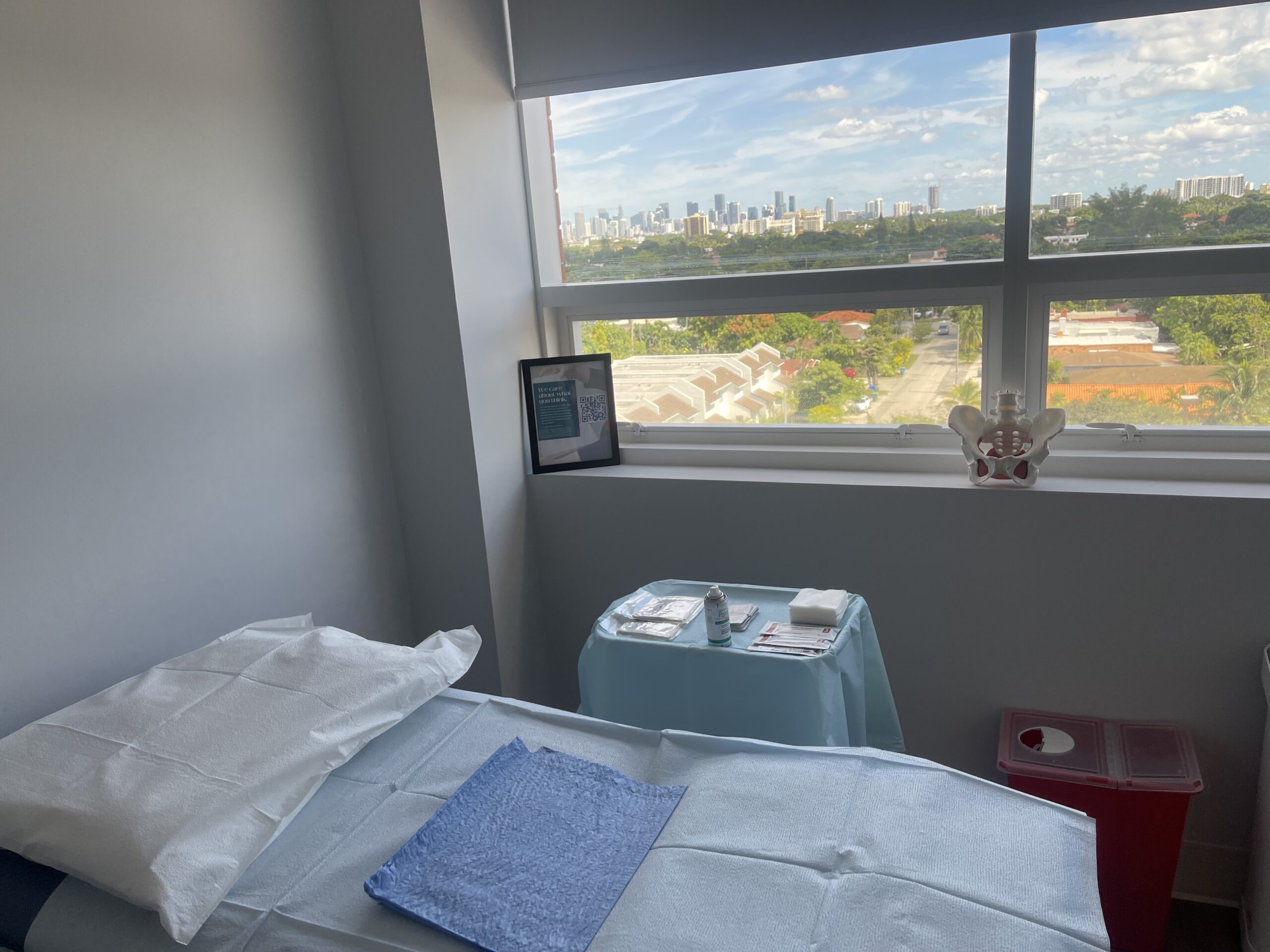 Miami Pelvic Rehabilitation Medicine Exam Room