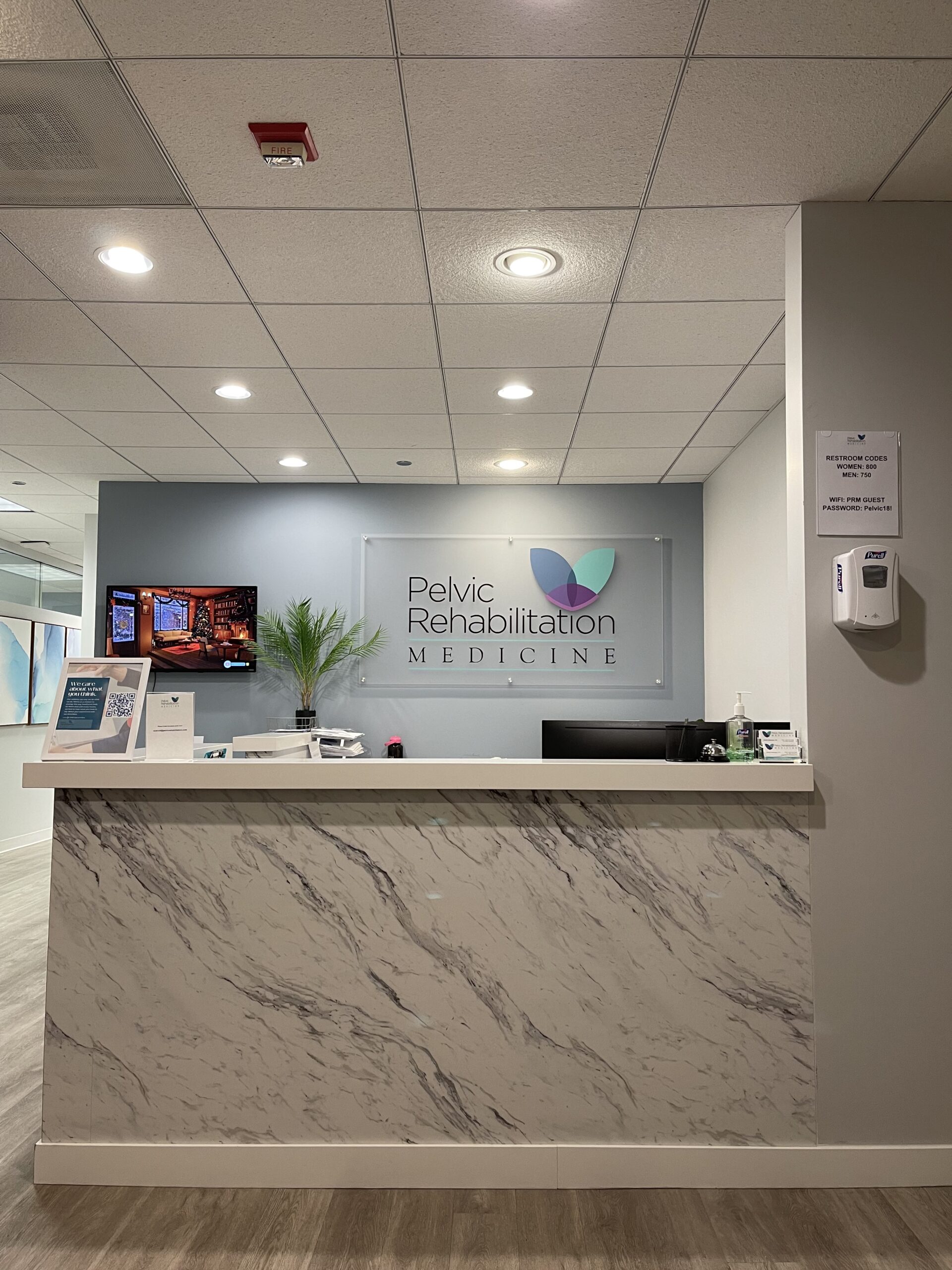 Chicago Pelvic Rehabilitation Medicine Front Desk