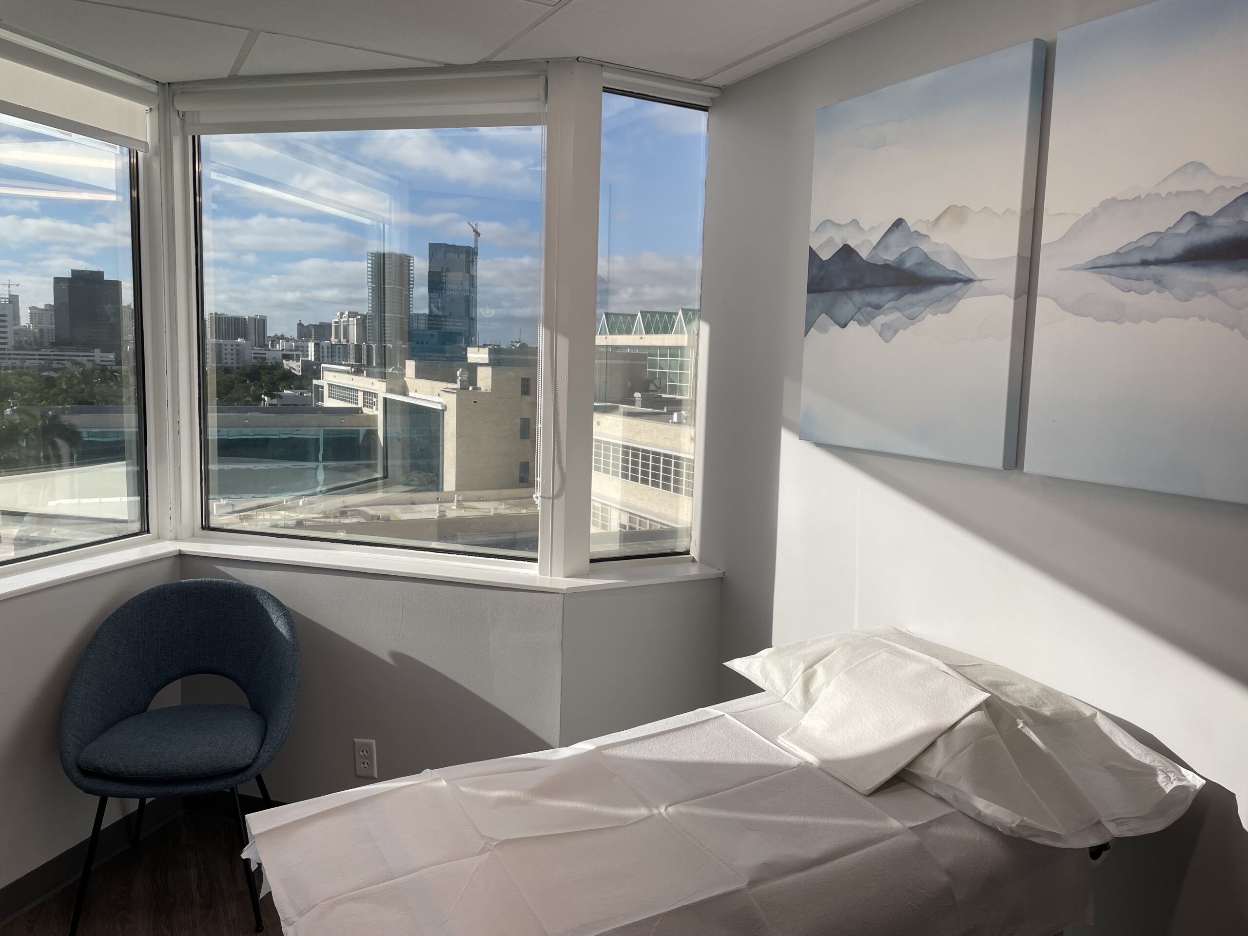 Palm Beach Pelvic Rehabilitation Medicine Exam Room View