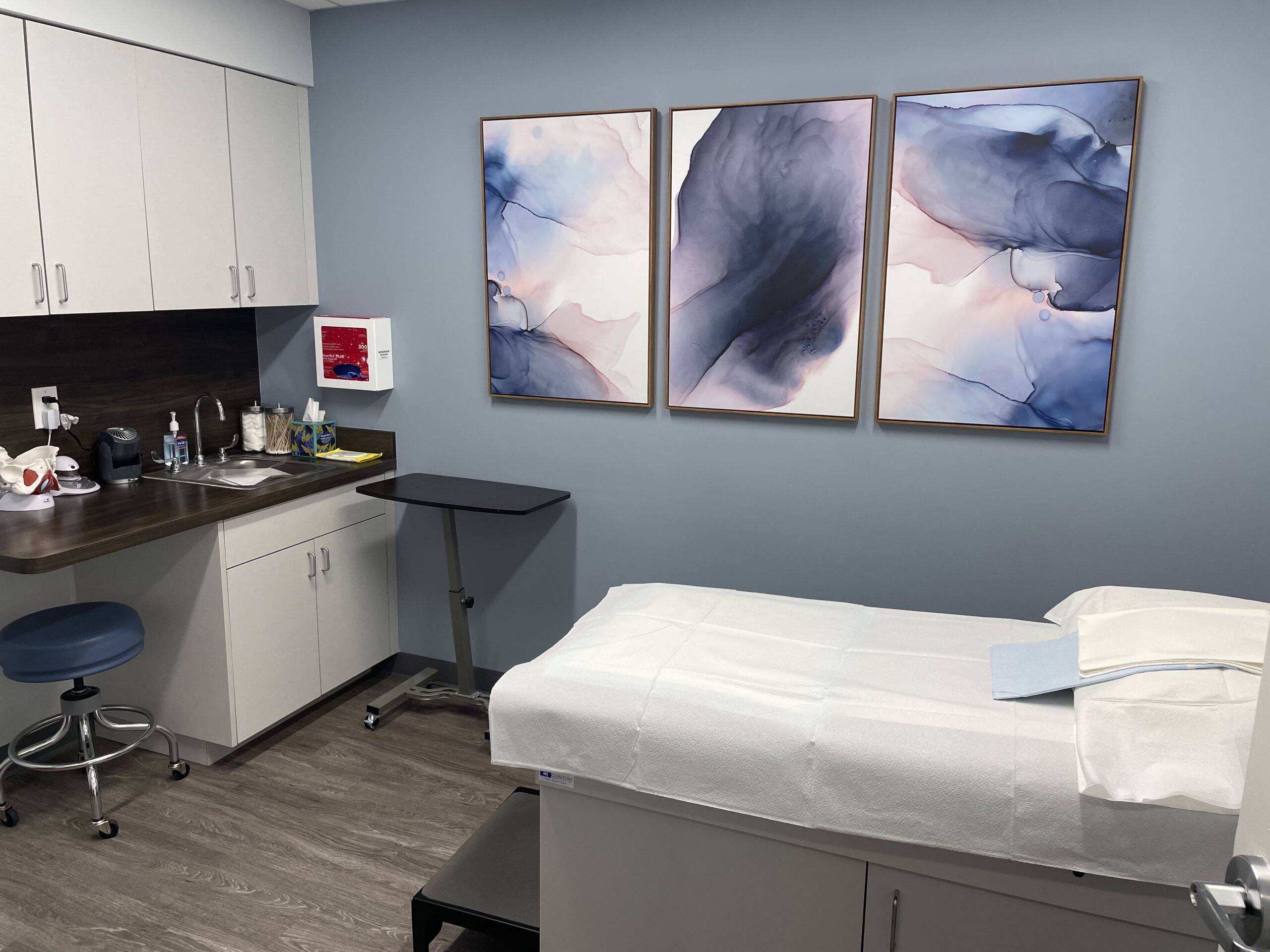 Palm Beach Pelvic Rehabilitation Medicine Exam Room