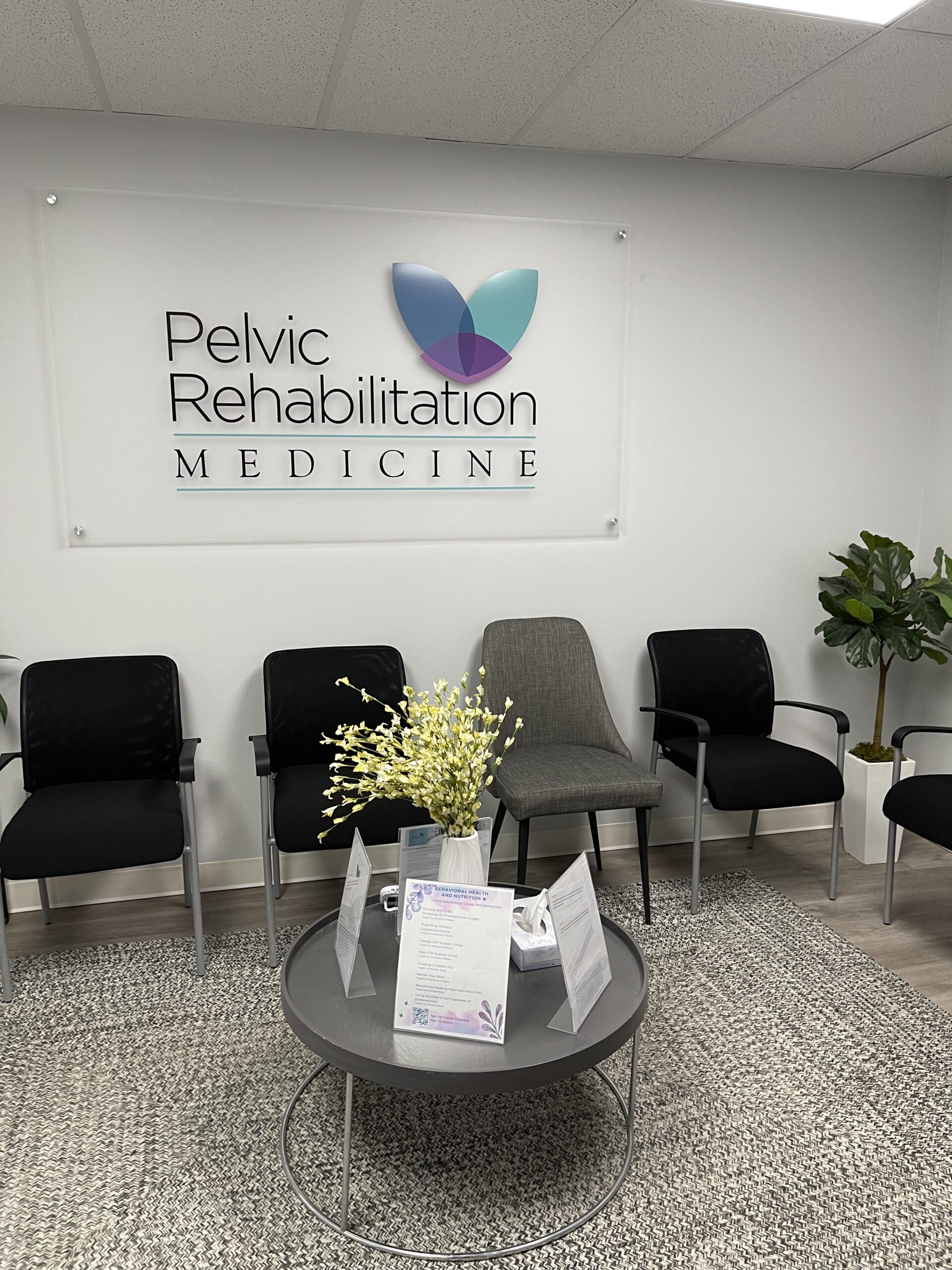 Troy Michigan Pelvic Rehabilitation Medicine Waiting Area
